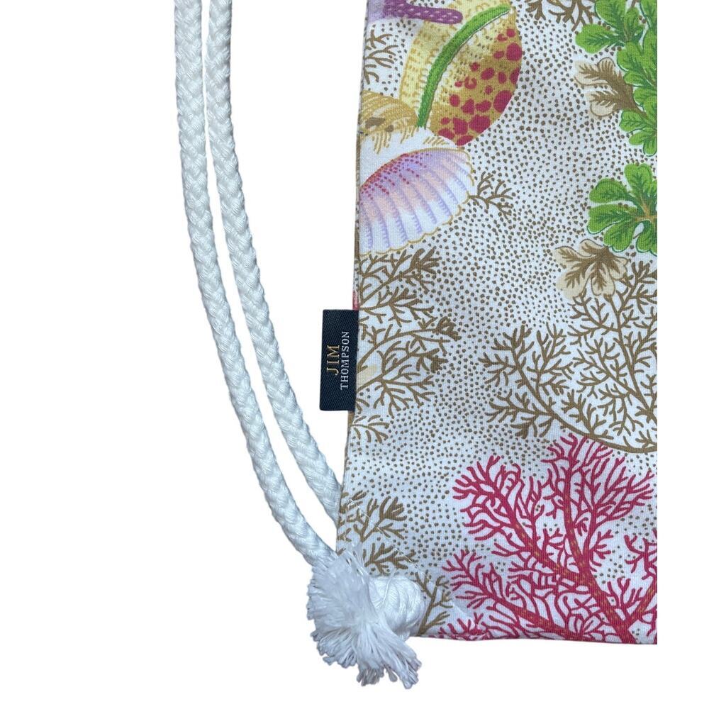 . Jim Thompson X P Kaufmann Sea Life Drawstring Bag Nwt . — image 4 of 4